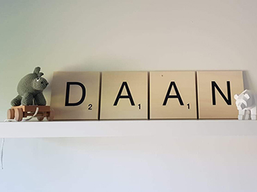 Rabatt auf große Scrabble-Buchstaben aus Holz